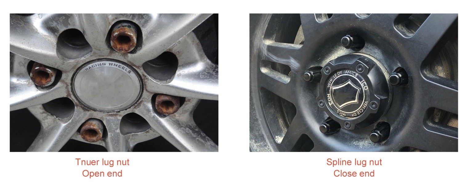 tnuer lug nut open end