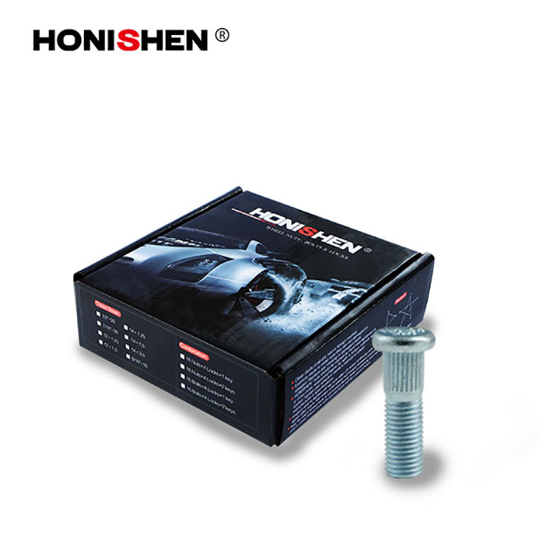 M10x1.25 Wheel Knurl Studs WS-106