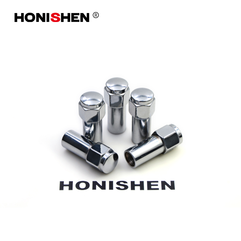 13/16" Hex 2.26" Black Cragar Mag Wheel Lug Nuts 15103