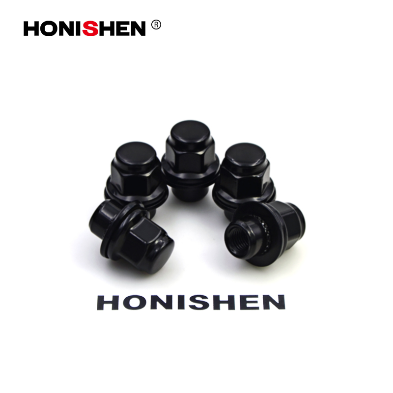 17200 8 Grade 13/16" Hex Medium Mag Toyota Lug Nuts w/Washer 611-294.1
